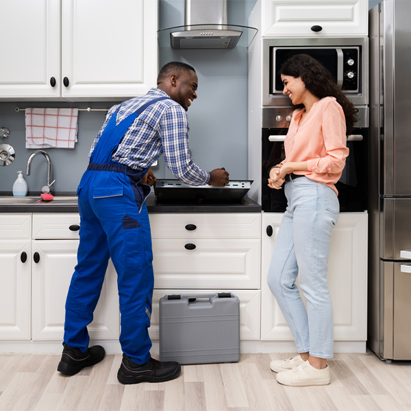 what kind of warranty do you offer on your cooktop repair services in Woodburn VA